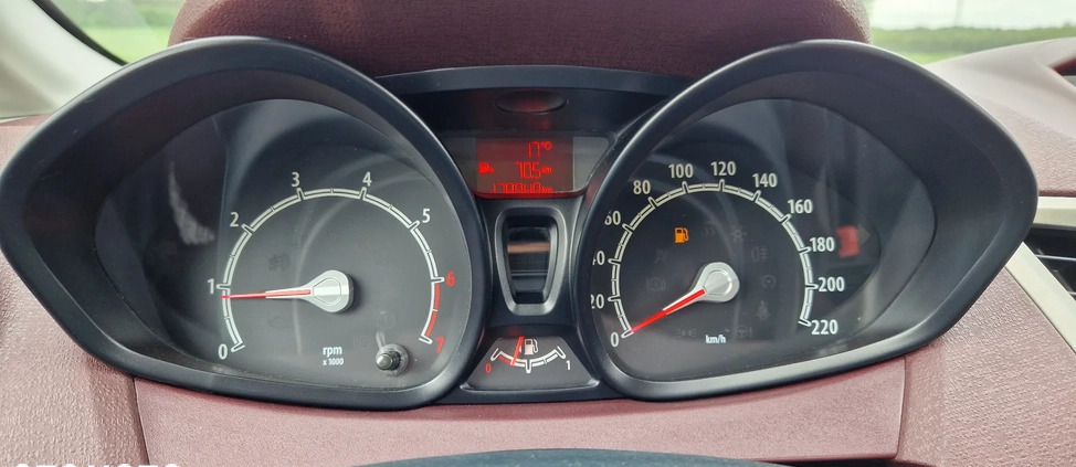 Ford Fiesta cena 16700 przebieg: 178000, rok produkcji 2008 z Łaszczów małe 742